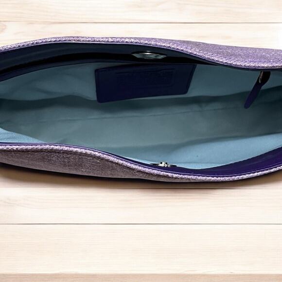 NWT Vintage Coach 8146 Girlie Herringbone Perforated Hobo Bag - Picture 5 of 11